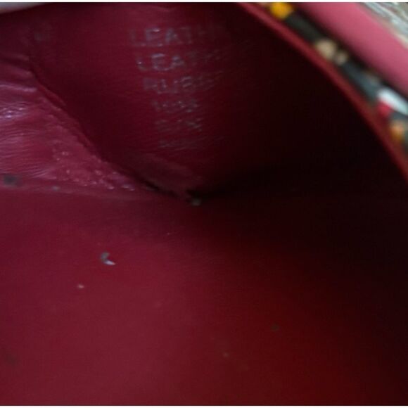 Rare Tory Burch Minnie Linosa Multicolor
Leather Travel Ballet Flat Size 10B - Picture 7 of 9